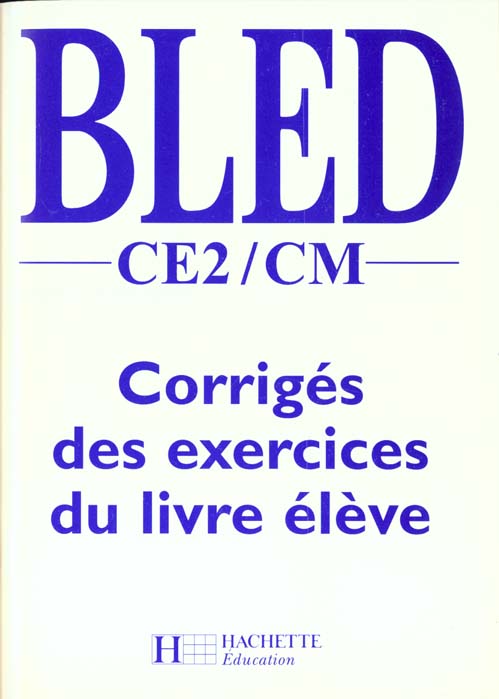 Cours d'orthographe ce2 cm corriges livre eleve