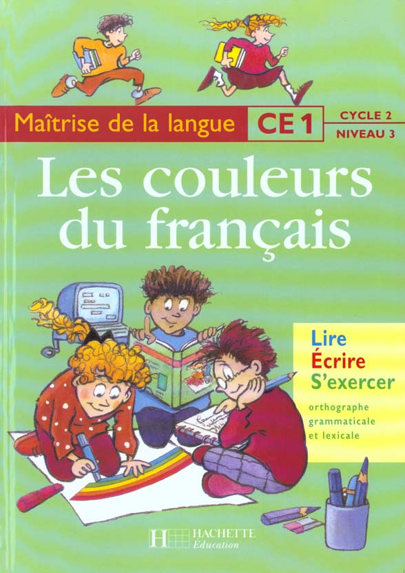 Français ; CE1 ; les couleurs du français ; livre de l'élève