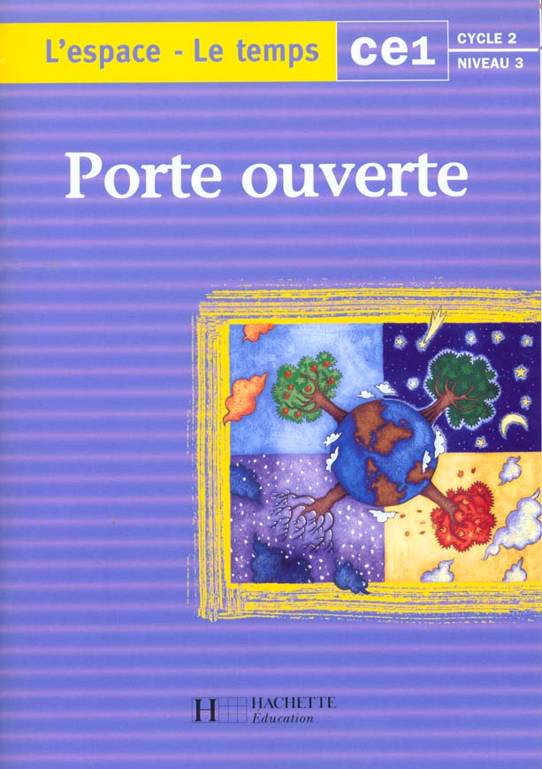 L'espace le temps ; CE1 ; cahier d'activités