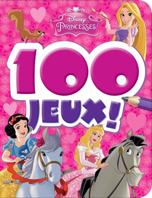 Princesses ; carnet de jeux ; 100 jeux