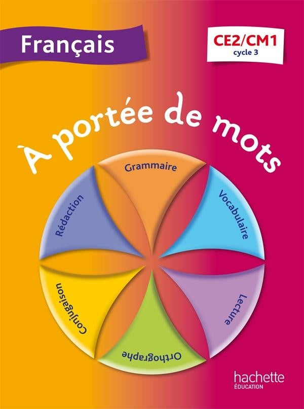 À portée de mots : français ; CE2/CM1 ; cycle 3 ; livre de l'élève