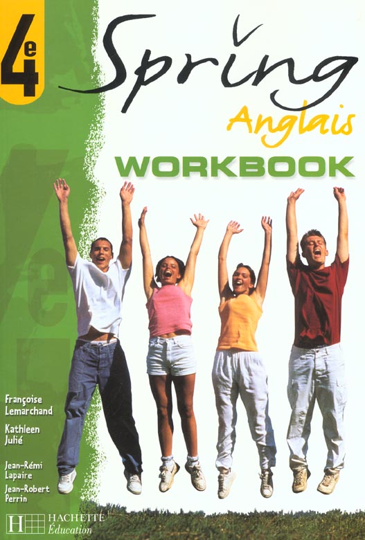 Anglais ; 4ème ; workbook