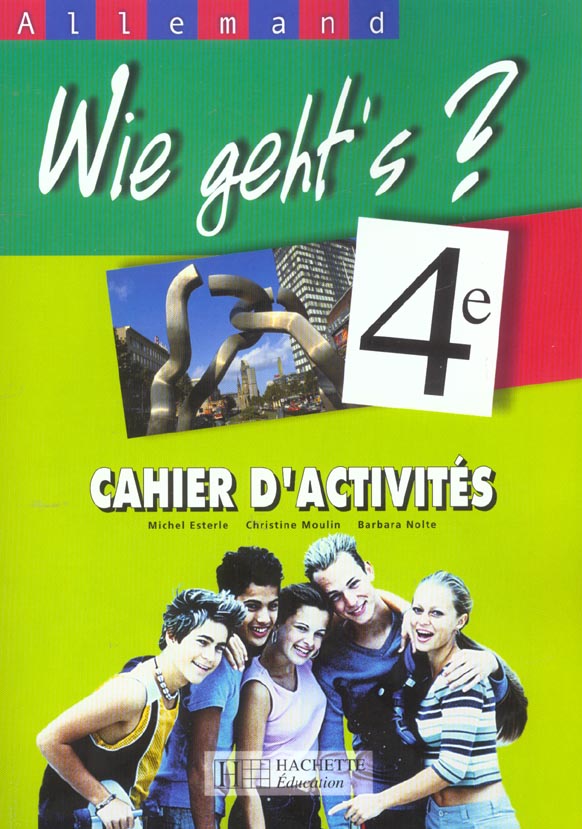 Allemand ; 4ème ; cahier d'activites
