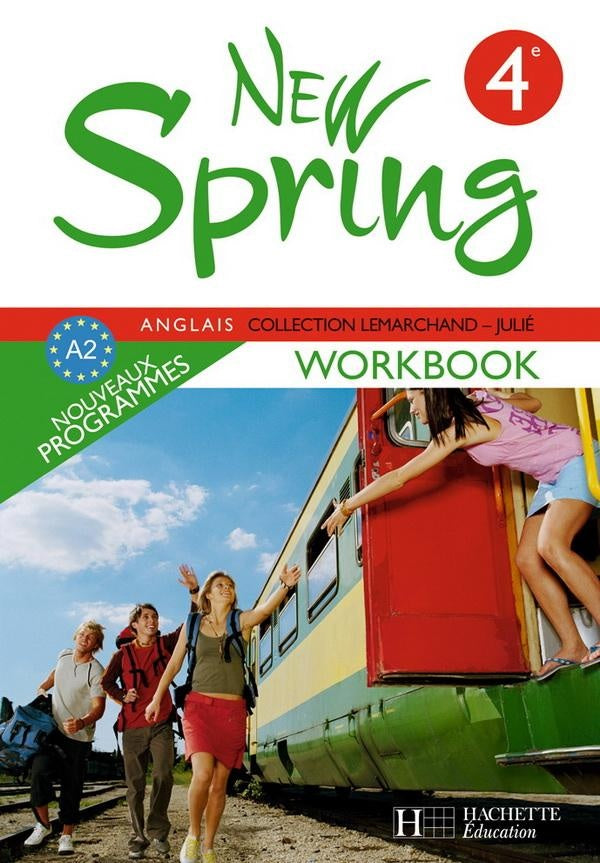 NEW SPRING : anglais ; 4ème ; LV1 ; workbook (édition 2008)