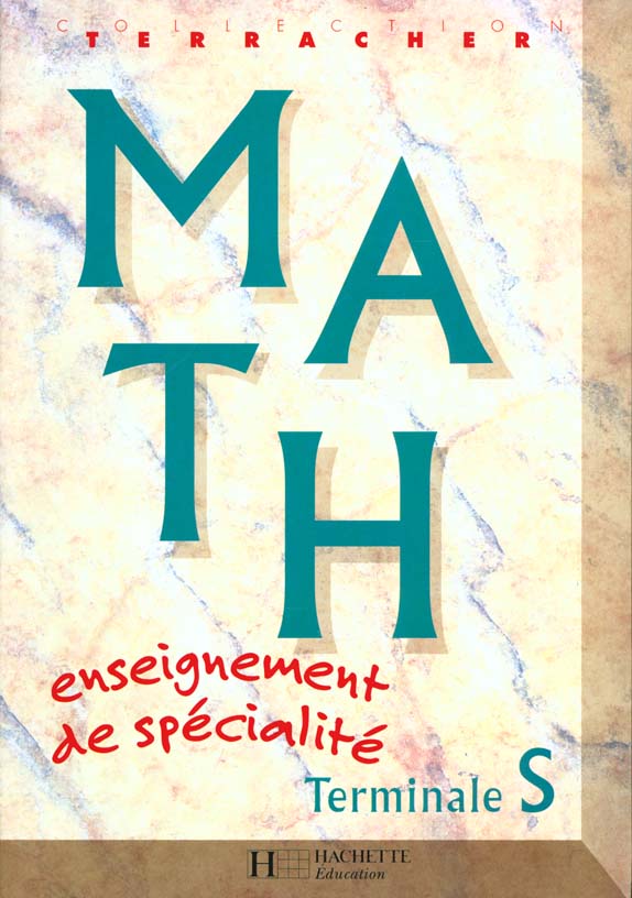 Mathematiques terminale s enseignement de specialite