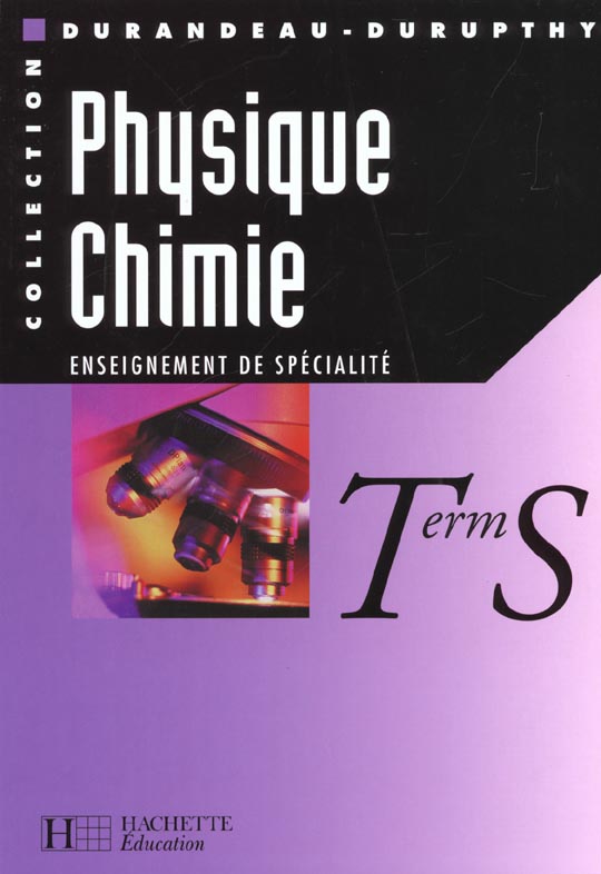 Physique-chimie terminale s enseignement de specialite