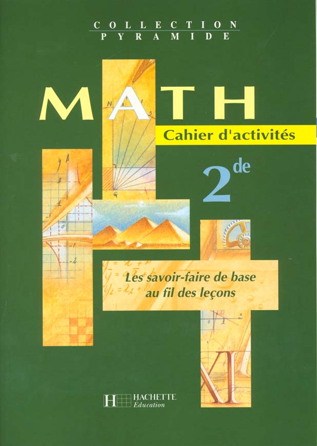 Math ; cahier d'activitges ; pyramide 2e ; td