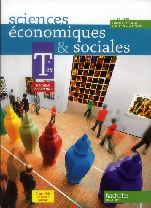 Sciences économiques et sociales ; terminale ES ; livre de l'élève (édition 2012)