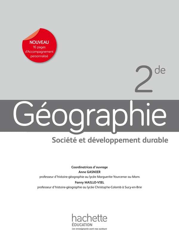 Géographie ; 2nde ; livre du professeur (édition 2014)