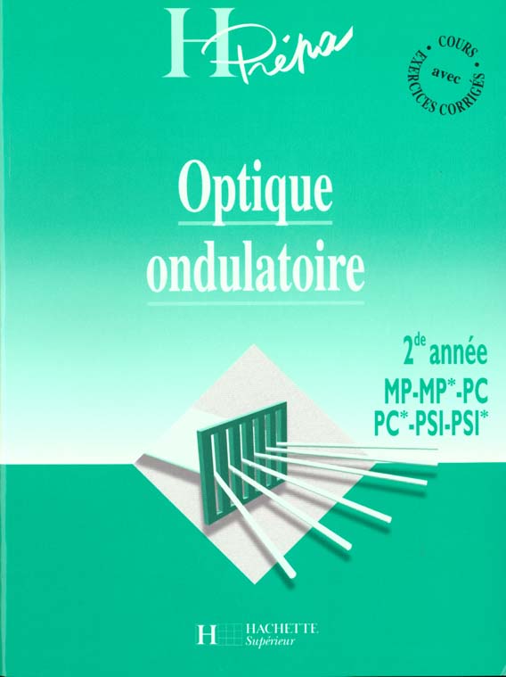 Optique ondulatoire deuxieme annee psi mp pc