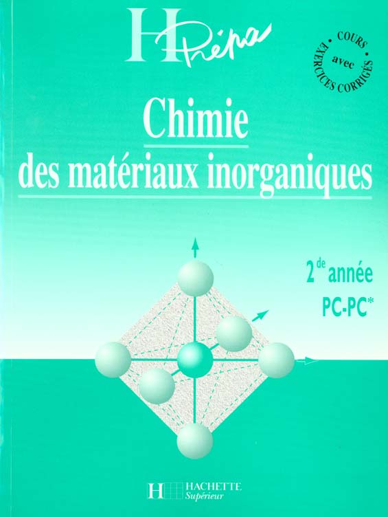 Chimie des materiaux inorganiques - 2e annee pc - pc*