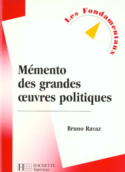 Memento des grandes oeuvres politiques