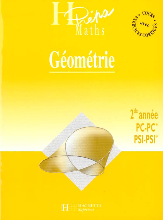 Geometrie pc-psi deuxieme annee