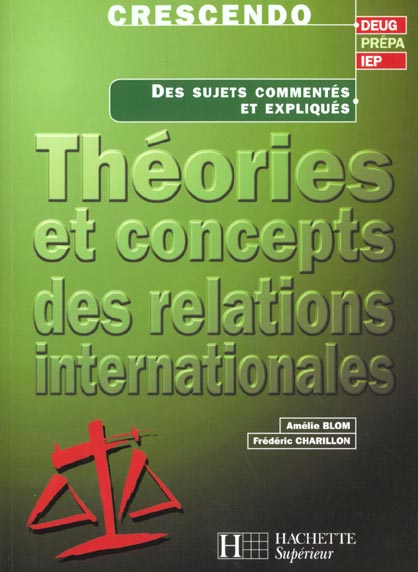 Theories et concepts des relations internationales