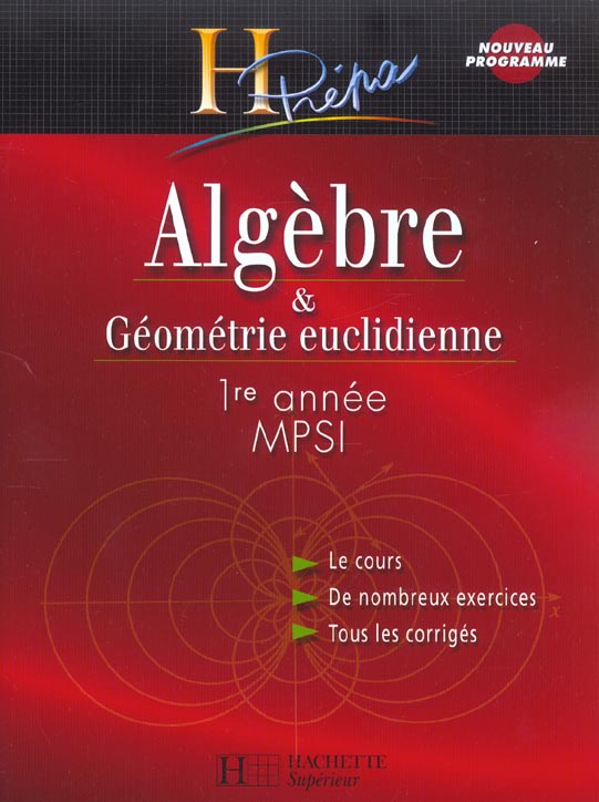 Algebre et géométrie euclidienne (édition 2003)