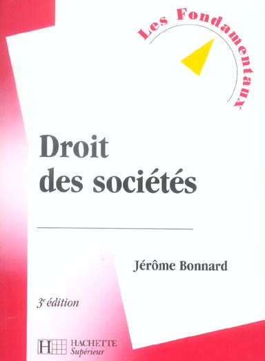 Droit des societes (3e édition)