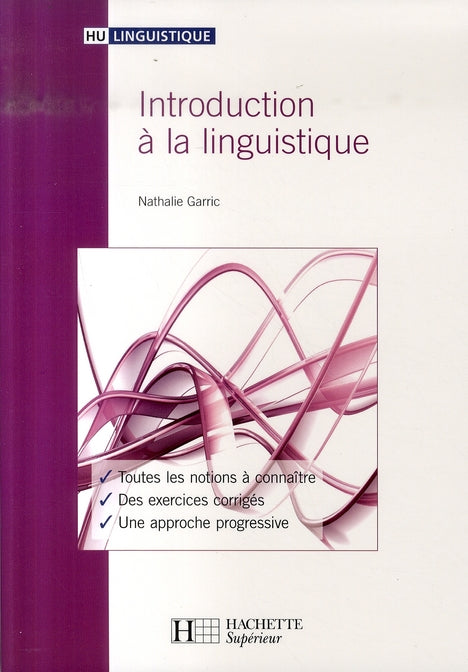 HU LINGUISTIQUE : introduction à la linguistique