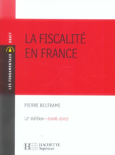 La fiscalite en france
