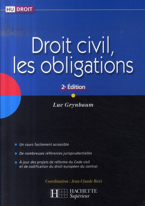 HU DROIT : droit civil, les obligations (2e édition)