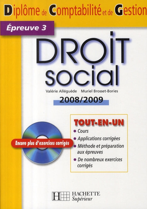 Droit social (édition 2008/2009)