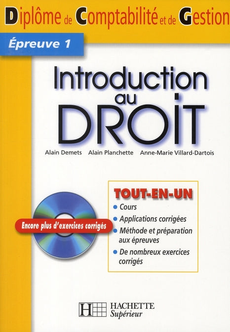 Introduction au droit DCG