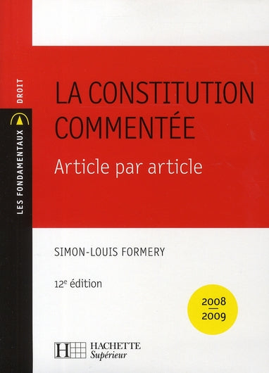 La constitution commentée article par article