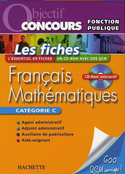 Français et mathématiques ; catégorie C