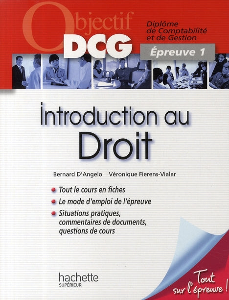 Objectif DCG ; introduction au droit