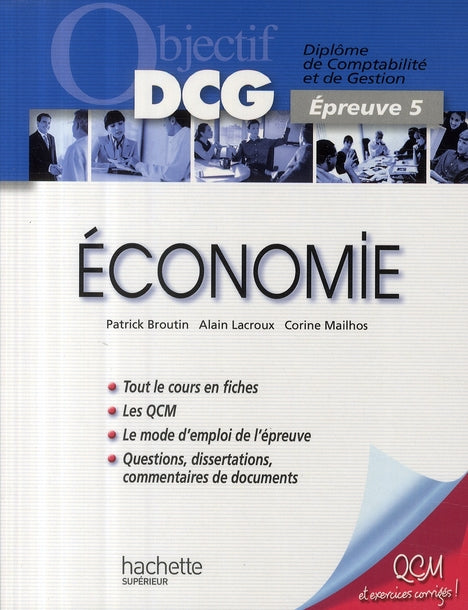 Objectif DCG ; économie