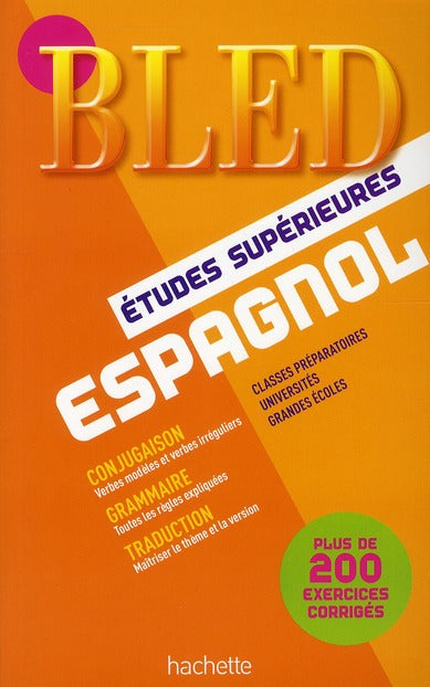 Bled : espagnol ; classe prépas