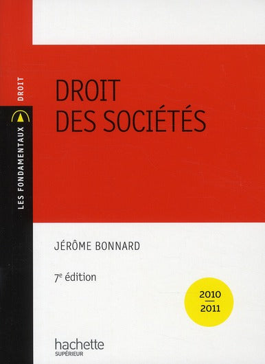 Droit des sociétés (édition 2010-2011)