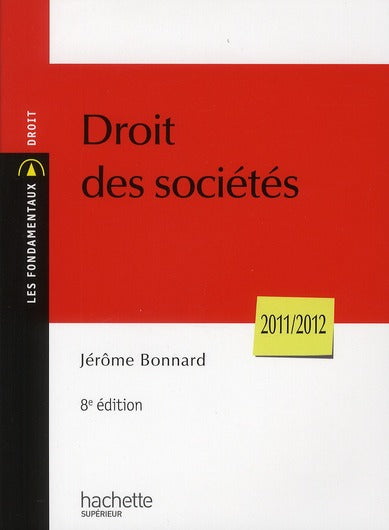 Droit des sociétés (8e édition)