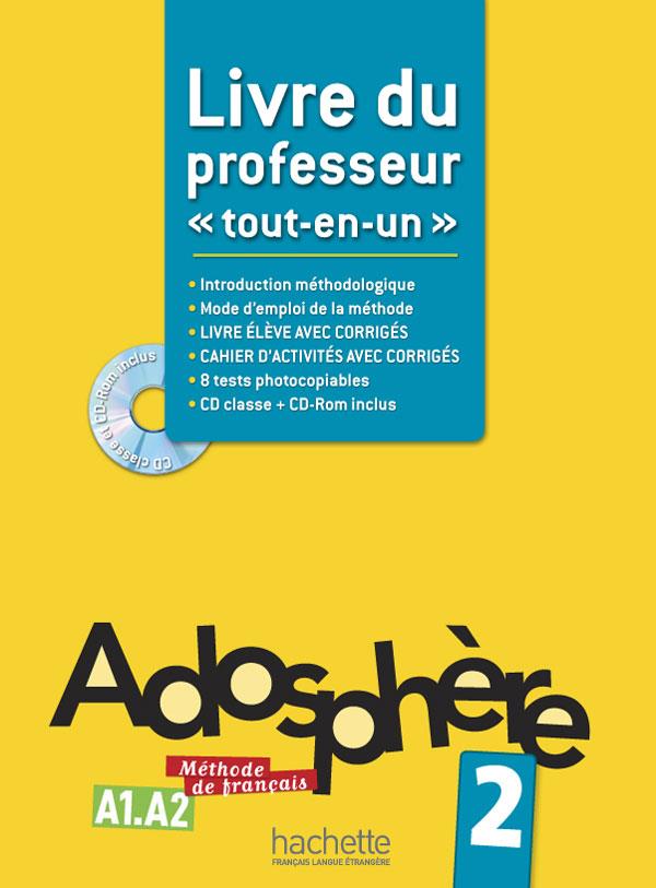 Adosphère 2 : livre du professeur + CD-ROM encarte