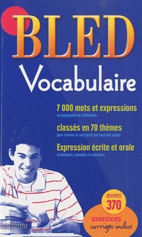 Bled : vocabulaire