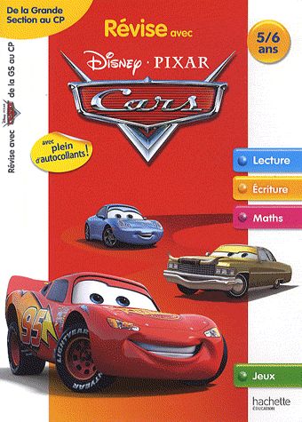 REVISE AVEC CARS : de la grande section au CP ; 5/6 ans