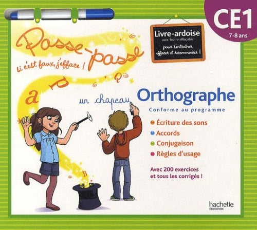 PASSE-PASSE : orthographe ; CE1