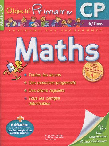 OBJECTIF PRIMAIRE : mathématiques ; CP