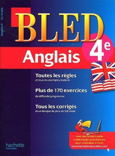 CAHIERS BLED : anglais ; 4ème