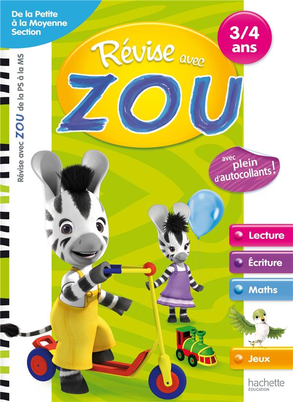 REVISE AVEC ZOU : petite et moyenne section