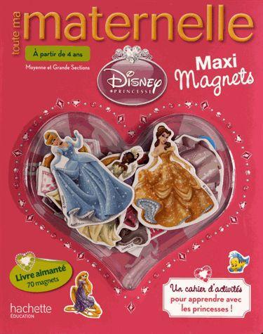 Toute ma maternelle : Princesses ; maxi-magnets de Noël