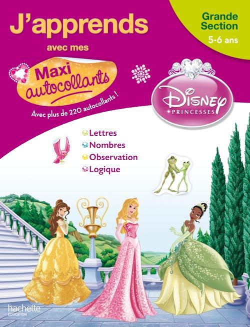 Princesses ; mes autocollants ; grande section
