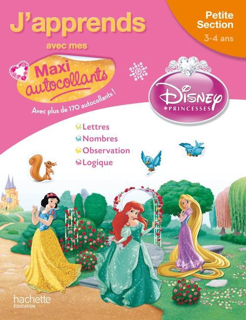 Princesses ; petite section ; maxi-autocollants