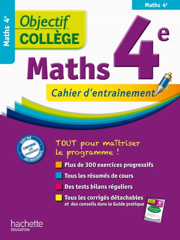 OBJECTIF COLLEGE : mathématiques ; 4ème