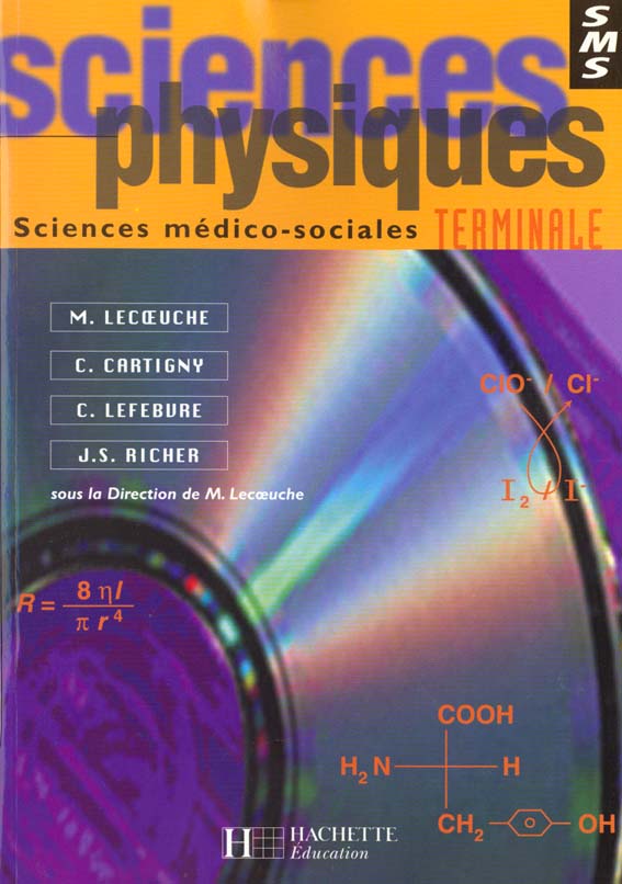 Sciences physiques terminale sms ; eleve