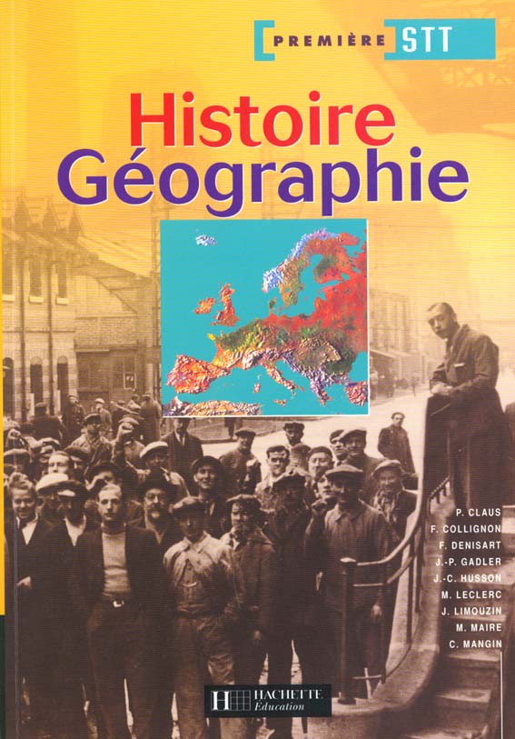 Histoire geographie 1e stt ; eleve
