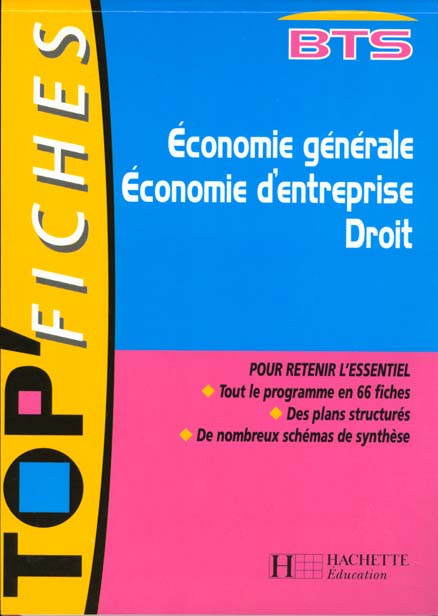 Economie generale economie d'entreprise droit