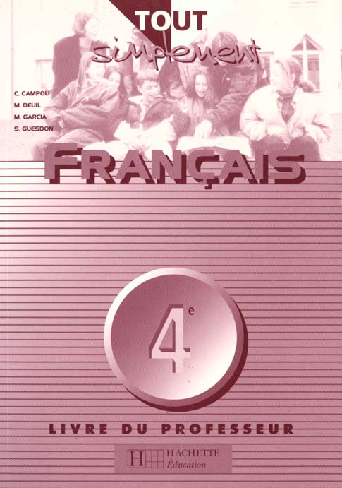 Tout simplement francais 4e professeur