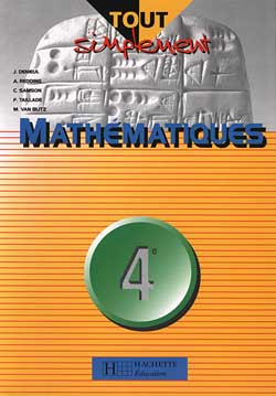 Tout simplement mathematiques 4e