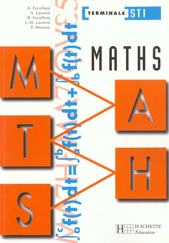 Mathematiques terminales sti ; eleve
