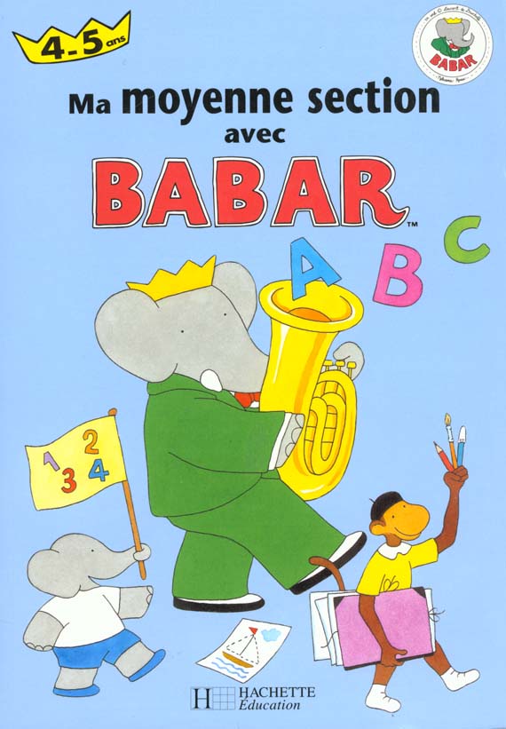 Ma moyenne section avec Babar ; 4/5 ans